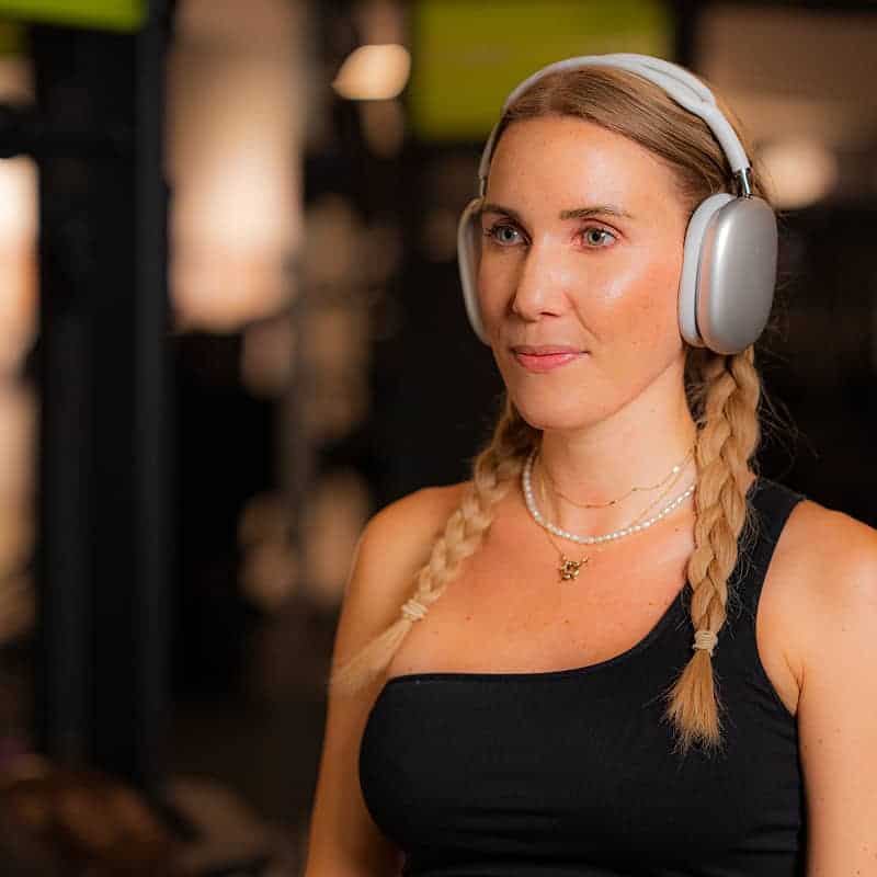 Fitnessstudio Besucherin